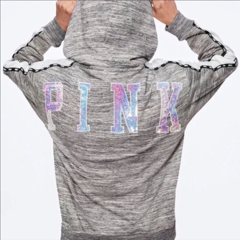 Vs pink zip up